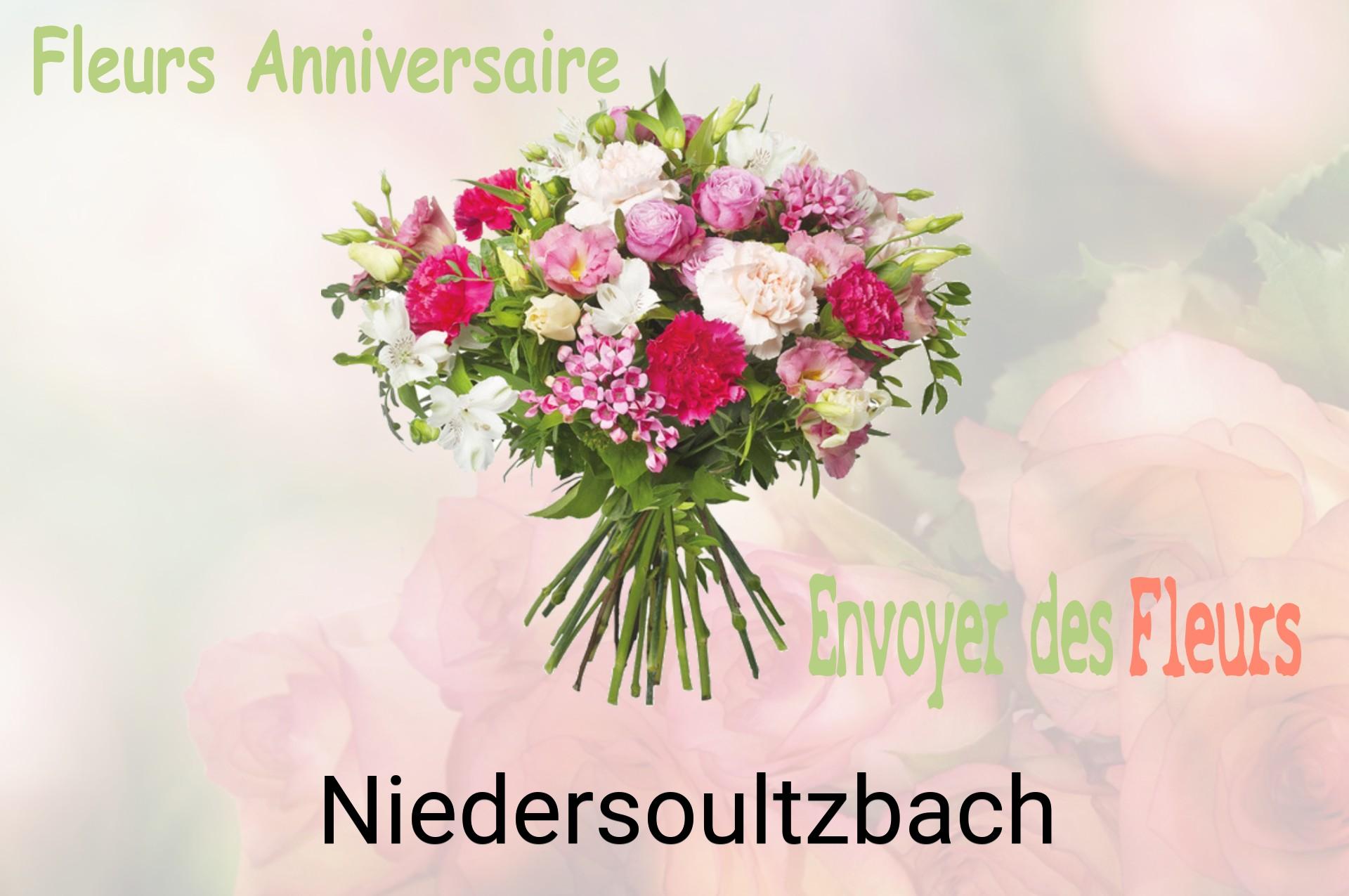 Bouquet de fleurs d’anniversaire livré à Niedersoultzbach