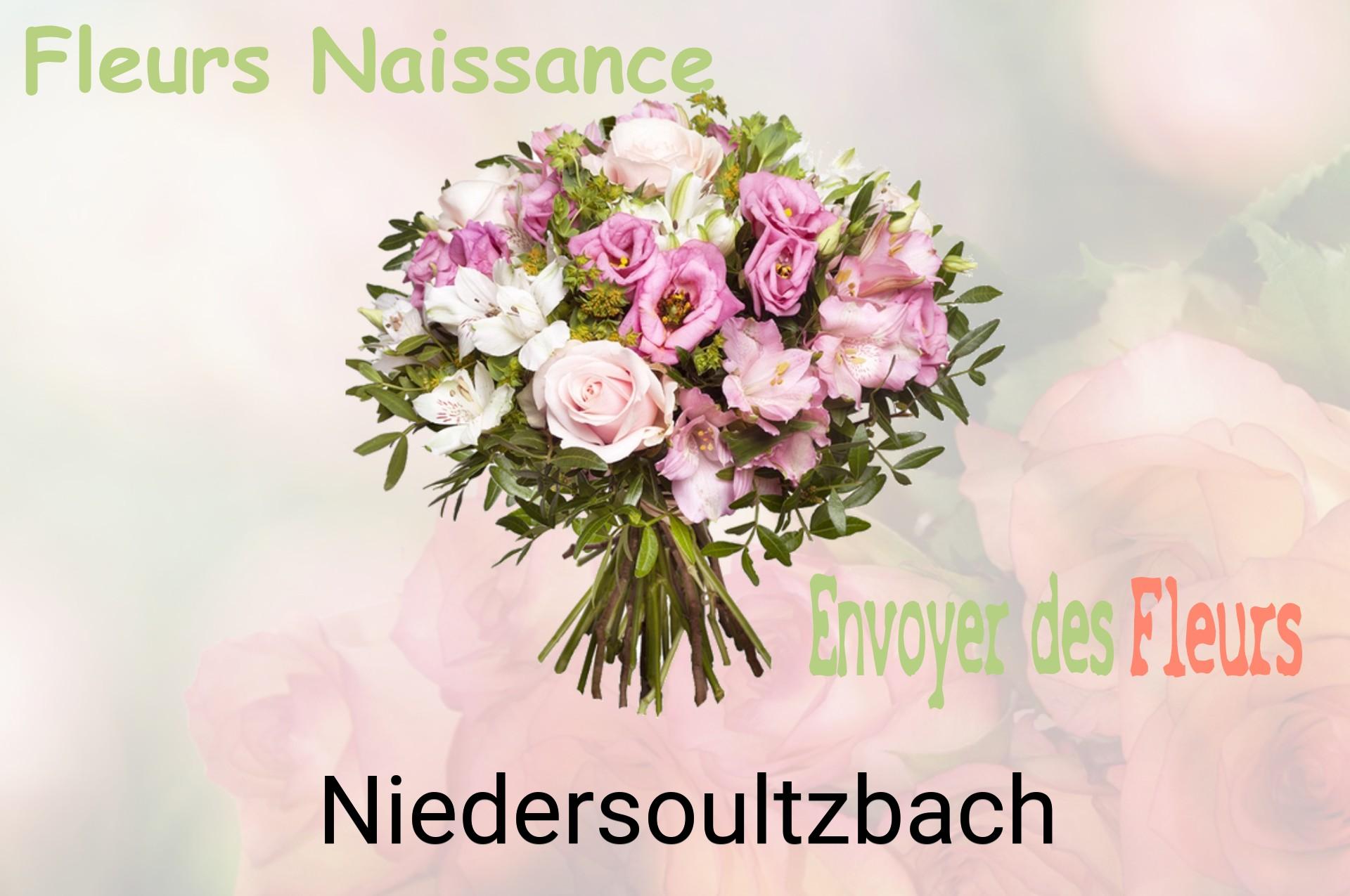 Bouquet de fleurs de naissance livré à Niedersoultzbach